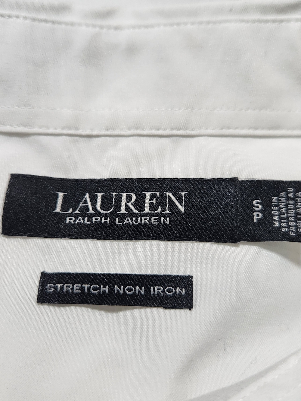 Lauren Ralph Lauren White Button-Down Shirt - Picture 11 of 13